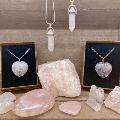 Rose Quartz Crystals
