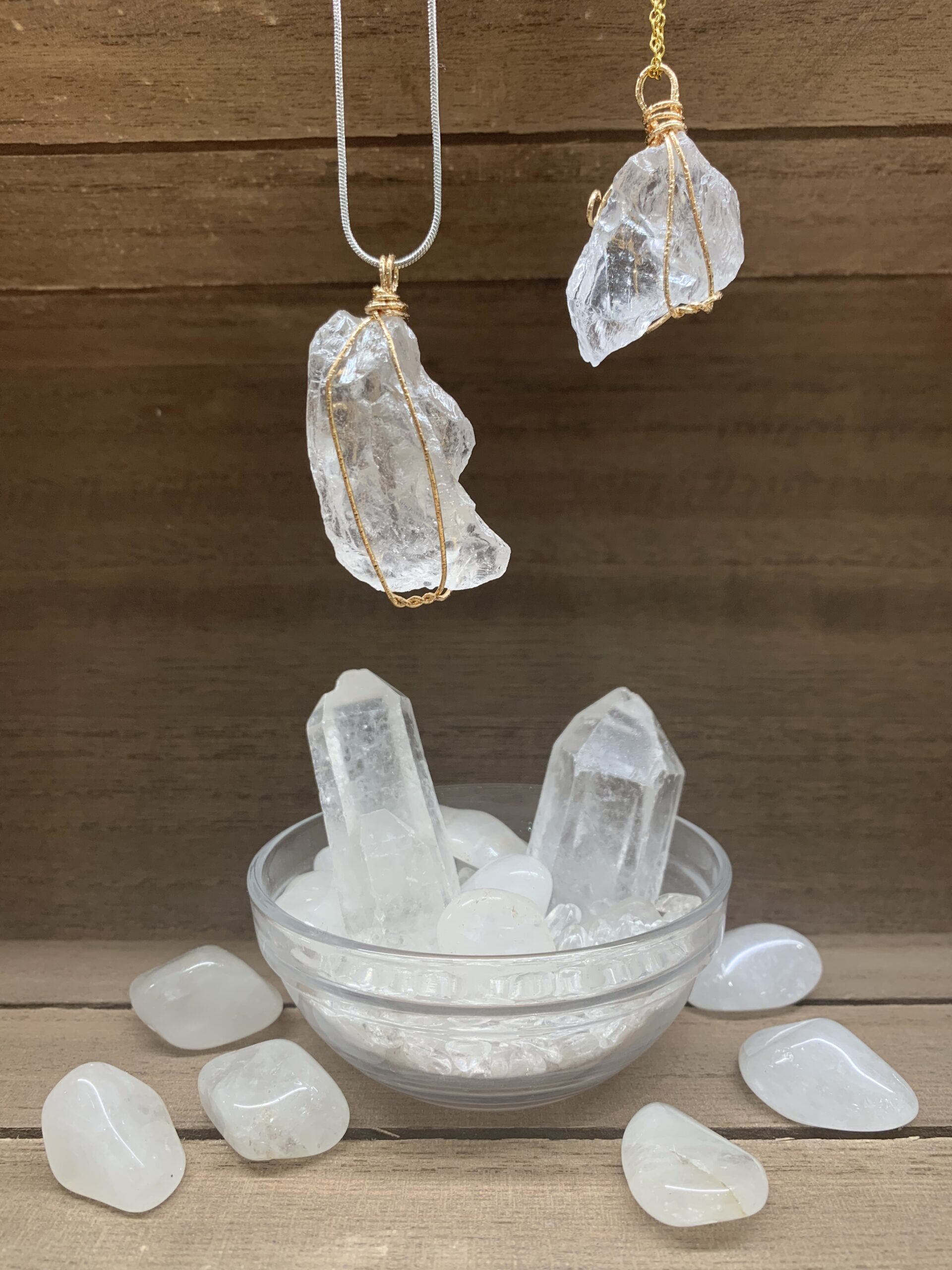Clear Quartz Crystals