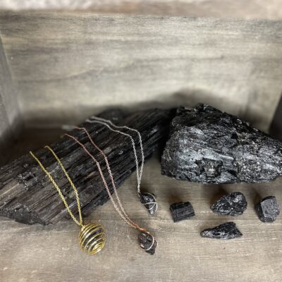 Black Tourmaline Crystals