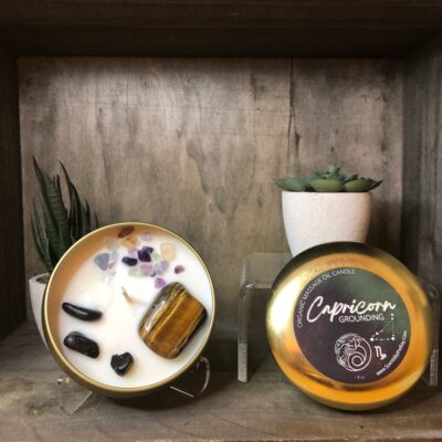 Capricorn Massage Oil Candle