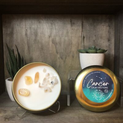 Cancer Massage Oil Candle