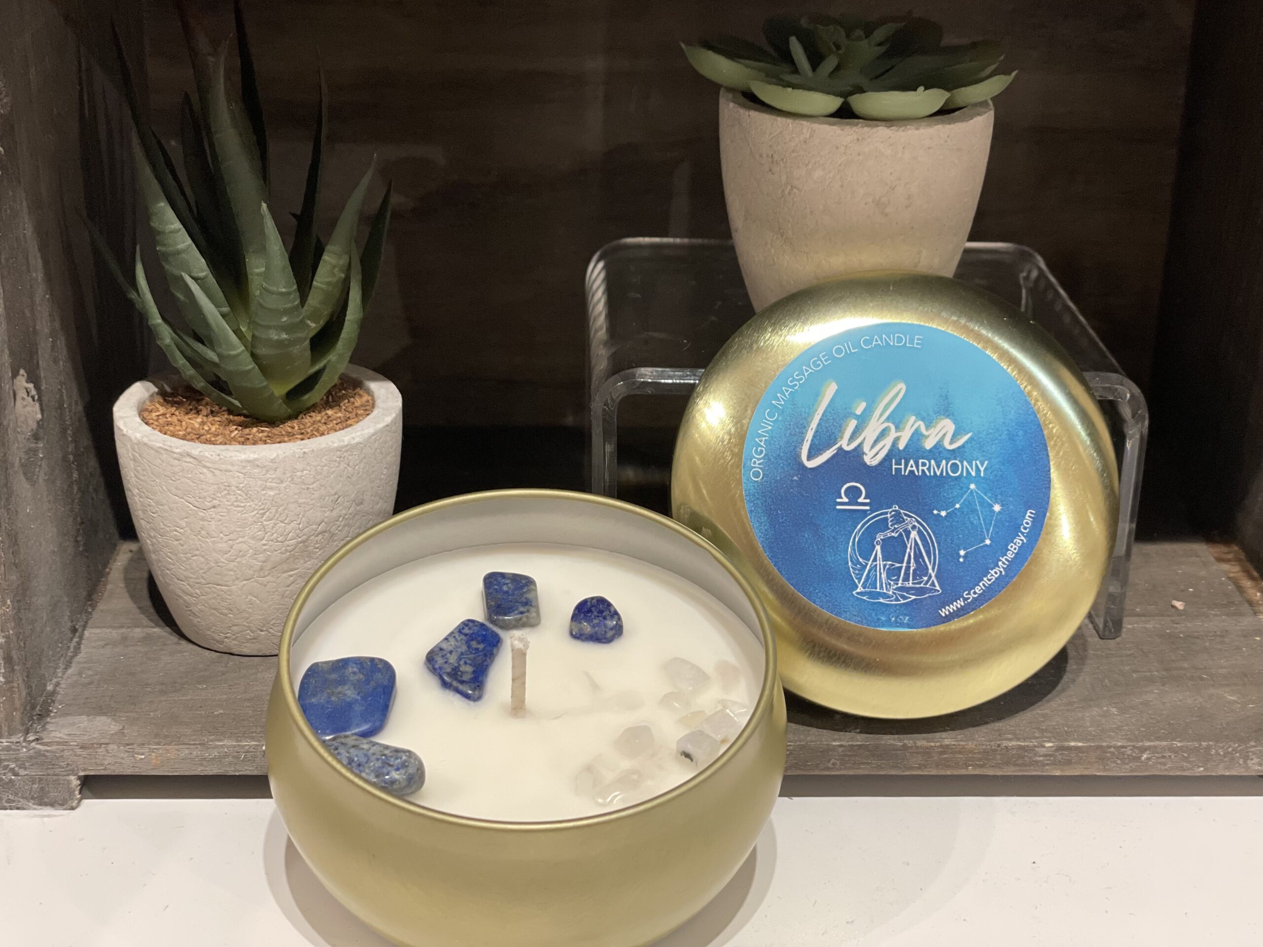Libra Massage Oil Candle