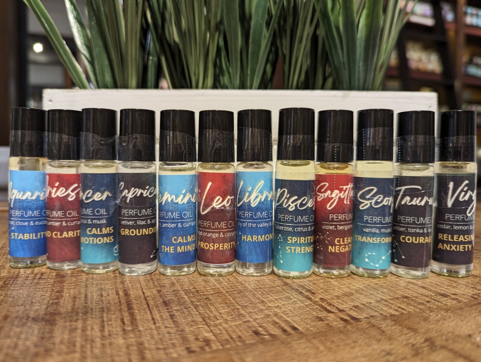 Zodiac Perfume Roller Oils