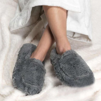 Warmies Slippers - Grey