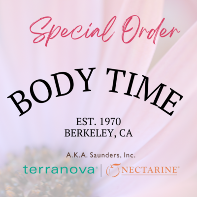 Special Order: Body Time / Terranova / Nectarine Scents