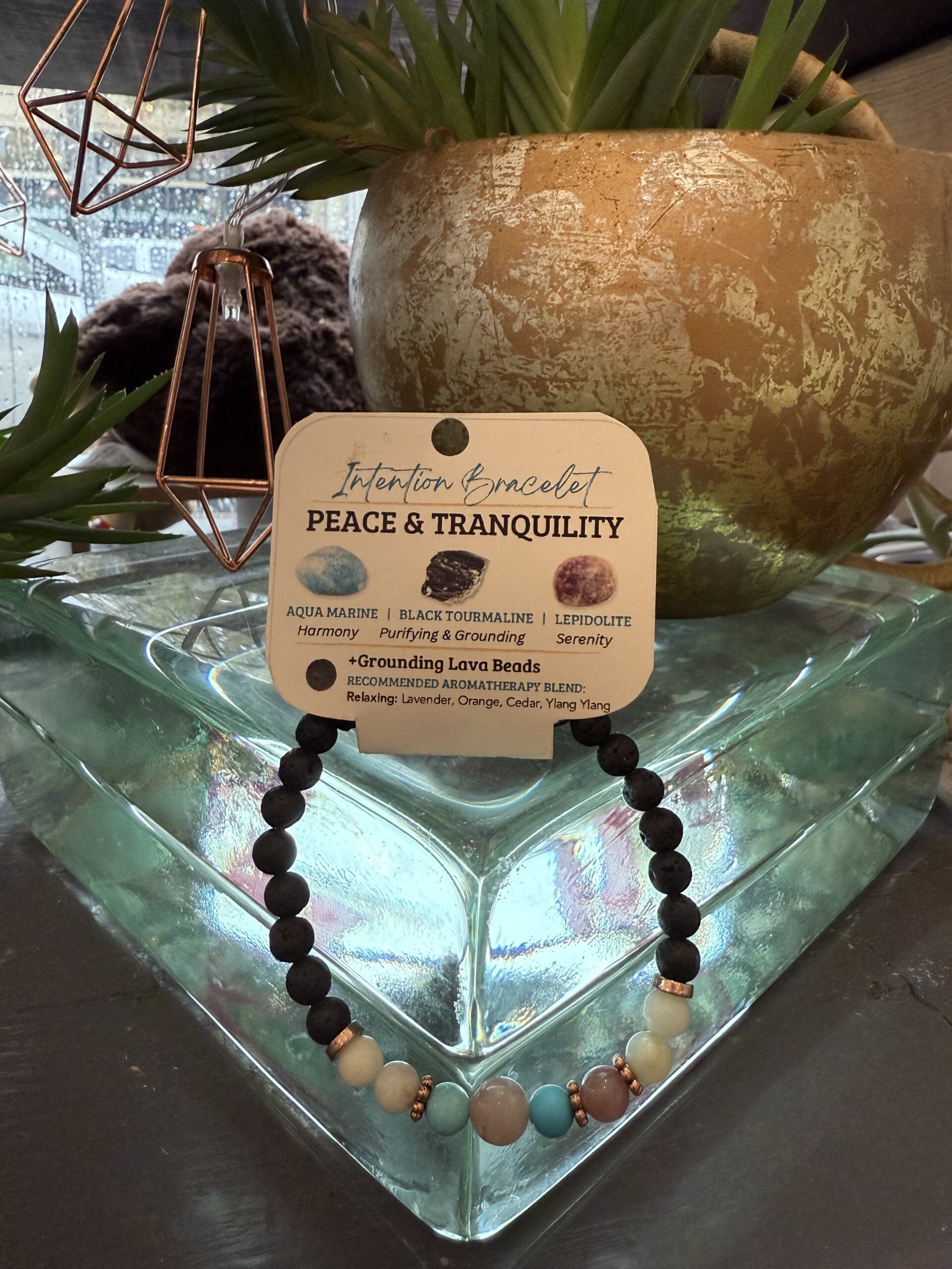 Peace & Tranquility Intention Bracelet