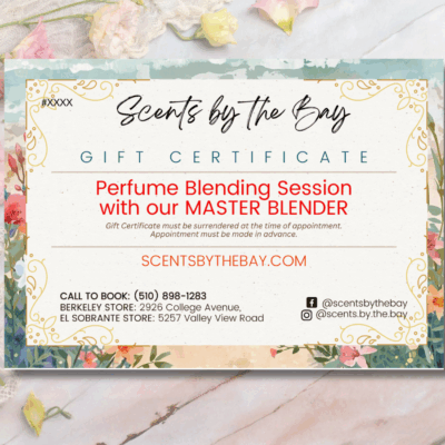 Perfume Blending Gift Certificate