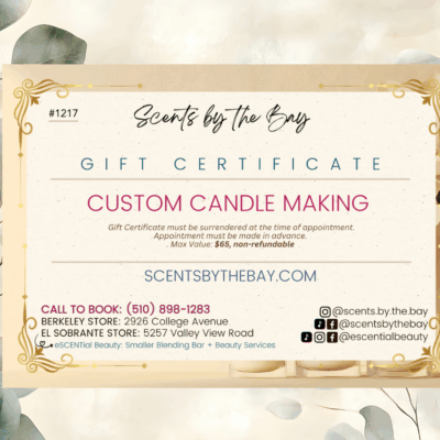 Candle Making Gift Certificate