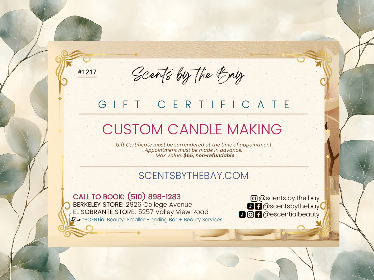 Candle Making Gift Certificate